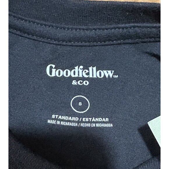 NWT Goodfellow & Co Men's Graphic T-Shirt Black Fizz the season Size S - Picture 3 of 7